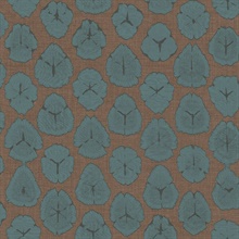Blue Commercial Blossoms Wallpaper