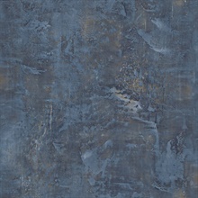 Blue Commercial Faux Wallpaper