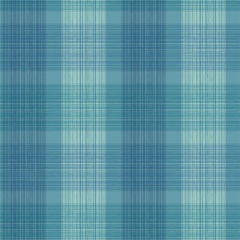 Blue Commercial Plaid Wallpaper