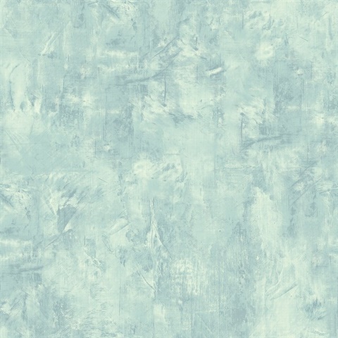 Blue Commercial Stucco Faux Finish on Type II Wallpaper