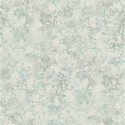 Blue Commercial Waterdrop Faux Wallpaper