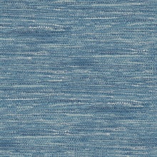 Blue Commercial Weave Wallpaper