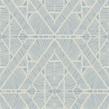 Blue Diamond Macrame Southwest Tribal Wallpaper