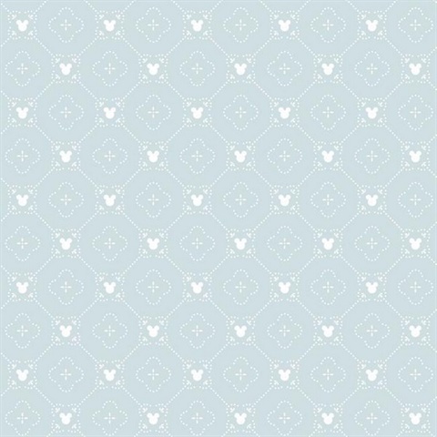 Blue Disney Mickey Mouse Argyle Wallpaper