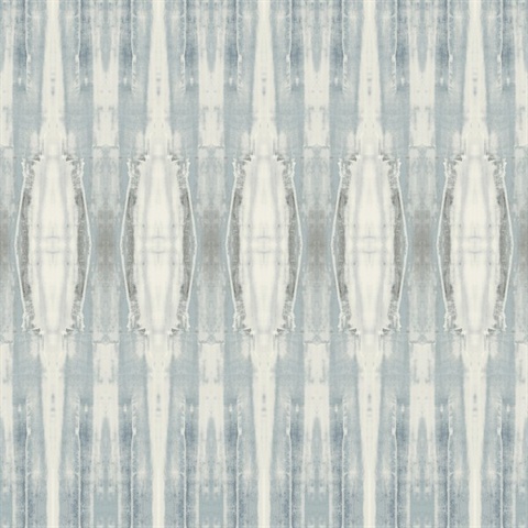 Blue Escalante Abstract Distressed Tie Dye Wallpaper
