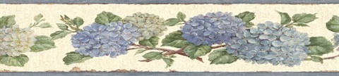 Blue Esther Blue Hydrangea Trail Border