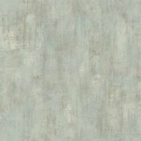 OG0573 l Blue Faux Stone Concrete Patina Wallpaper