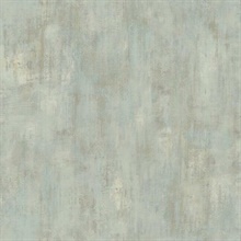 Blue Faux Stone Concrete Patina Wallpaper