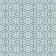 Blue Geometric Lattice Wallpaper
