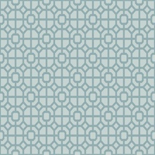 Blue Geometric Lattice Wallpaper