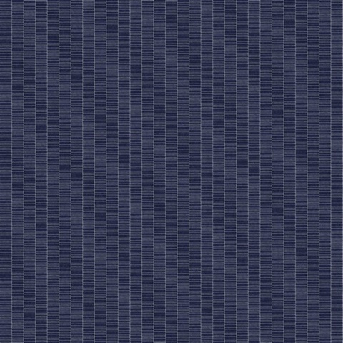 Blue Geometric Textured Rectangle Stripe Wallpaper