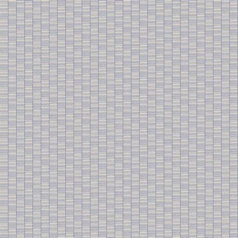 Blue Geometric Textured Rectangle Stripe Wallpaper