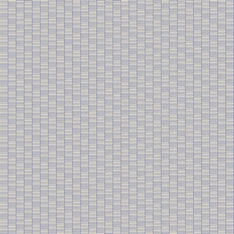 Blue Geometric Textured Rectangle Stripe Wallpaper