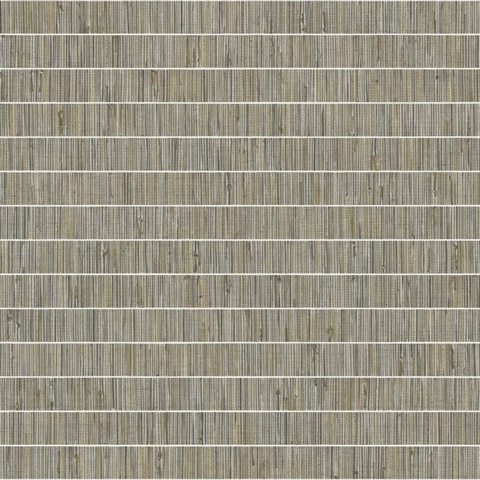Blue Grass Band 54 Nutmeg Commercial Wallpaper
