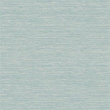 Blue &amp; Green Challis Woven Wallpaper