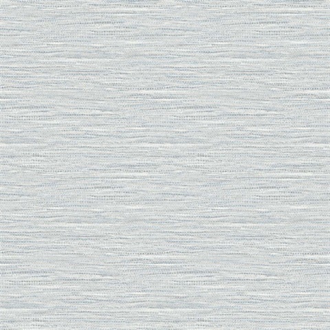 Blue Grey Braided Faux Jute Wallpaper