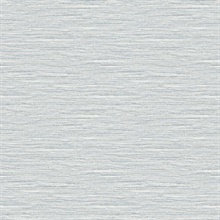 Blue Grey Braided Faux Jute Wallpaper