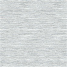 Blue Grey Braided Faux Jute Wallpaper