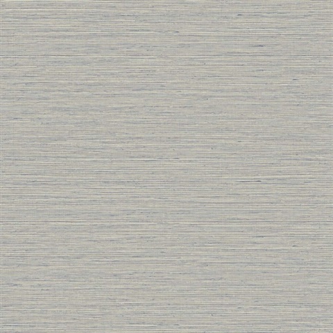 Blue Grey Edmond Faux Sisal Wallpaper