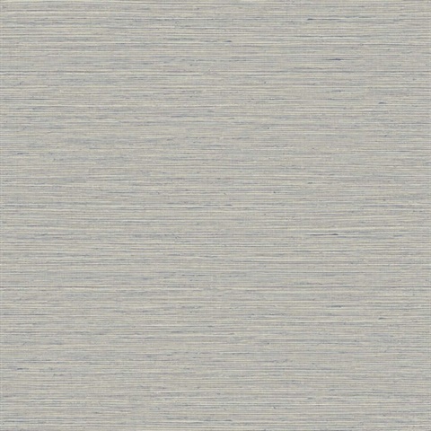Blue Grey Edmond Faux Sisal Wallpaper