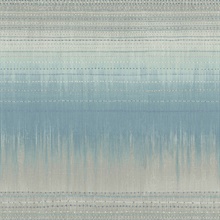 Blue &amp; Grey Southwest Najavo Stripe Wallpaper
