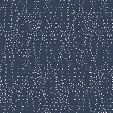 Blue &amp; Grey Star Struck Metallic Dots Wallpaper