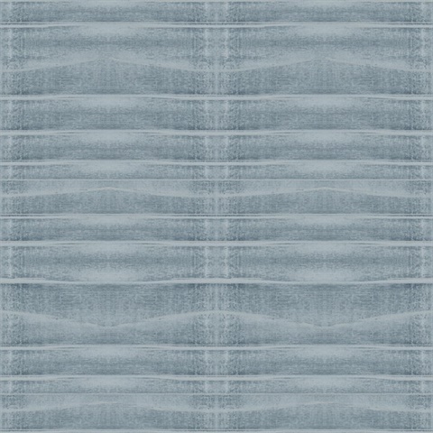 Blue Grey Stone Abstract Geometrical Stripe Wallpaper