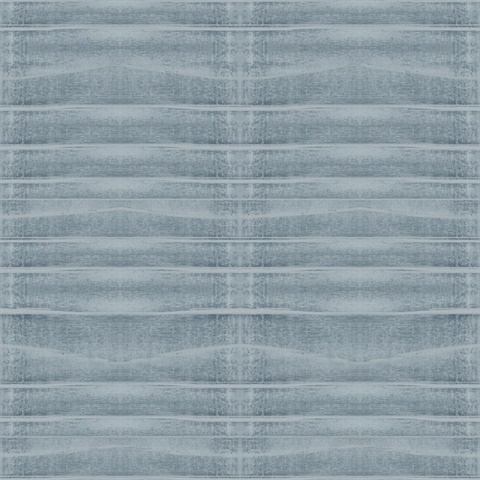 Blue Grey Stone Abstract Geometrical Stripe Wallpaper