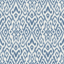 Blue Kite Ethnic Ikat Wallpaper