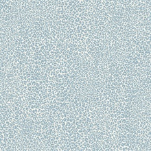 Blue Leopard King Animal Skin Wallpaper