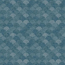 Blue Mermaid Scales Wallpaper