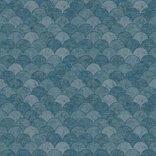 Blue Mermaid Scales Wallpaper