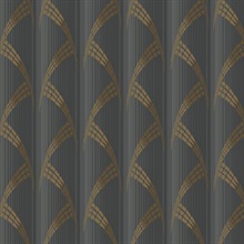 Blue Modern Art Deco Metropolis