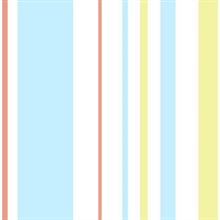 Blue & Orange Disney and Pixar Toy Story 4 Owens Stripe Wallpaper