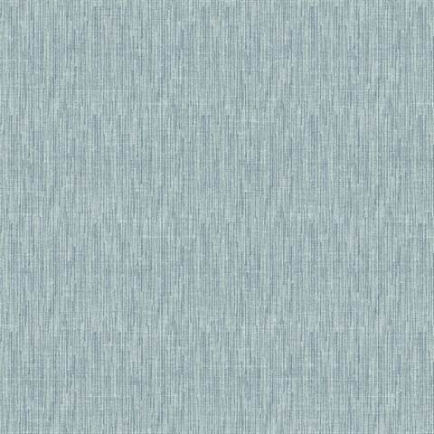 Blue Plain Faux Wallpaper