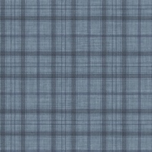 Blue Ralph Plaid Wallpaper