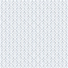 Blue Secret Floral Mini Scallop Wallpaper