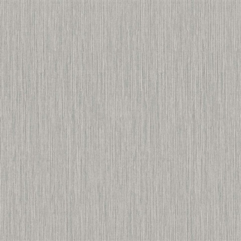 Blue Silver Lined Stria Wallpaper