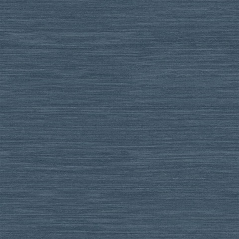 Blue Sisal Textured Wallpaper