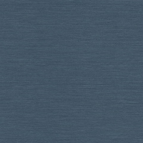 Blue Sisal Textured Wallpaper