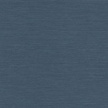Blue Sisal Textured Wallpaper