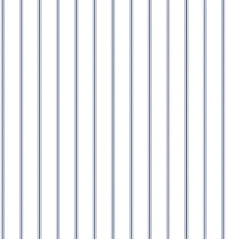 Blue Napkin Stripe Wallpaper