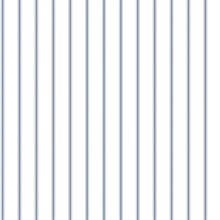 Blue Skinny Napkin Stripe Wallpaper