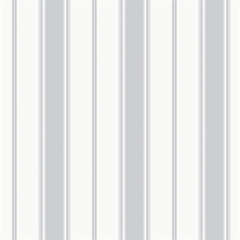 Blue Smart 3 Stripes Heritage Stripe Wallpaper