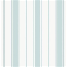 Blue Smart 3 Stripes Heritage Stripe Wallpaper