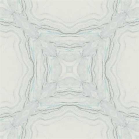 Blue Stone Kaleidoscope Wallpaper