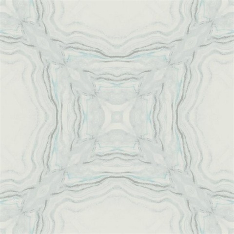 Blue Stone Kaleidoscope Wallpaper