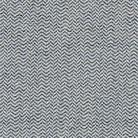 Tailored Weave Blue Wallpaper