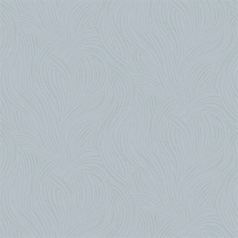 Blue Tempest Raised Glitter Dots Braid Wallpaper