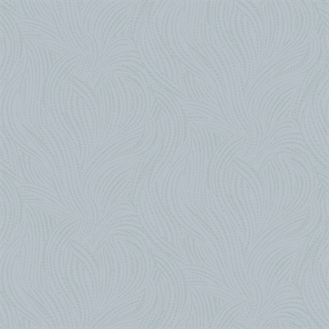 Blue Tempest Raised Glitter Dots Braid Wallpaper